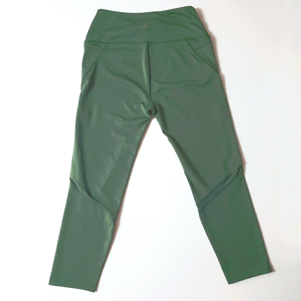 Leg3nd Yoga Pants, high rise, Olive Green